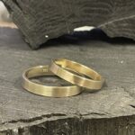 Obrączki wykonane podczas warsztatów